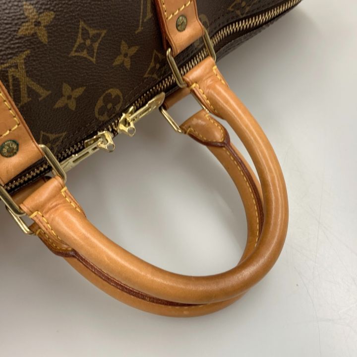 LOUIS VUITTON ルイヴィトン モノグラム キーポル45 ボストンバッグ M41428 ブラウン｜中古｜なんでもリサイクルビッグバン