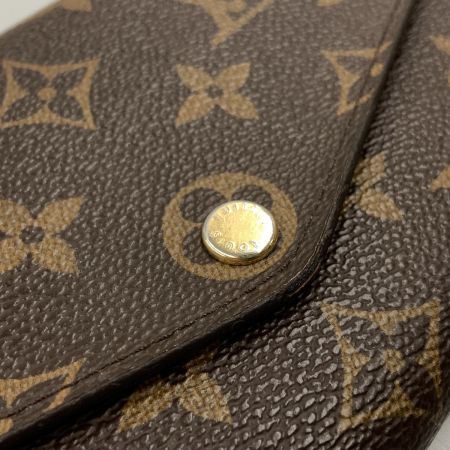  LOUIS VUITTON ルイヴィトン モノグラム ポルトフォイユ サラ 二つ折り長財布 M60531 ブラウン
