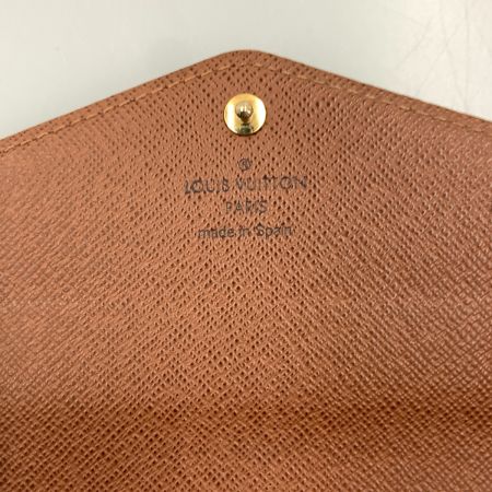  LOUIS VUITTON ルイヴィトン モノグラム ポルトフォイユ サラ 二つ折り長財布 M60531 ブラウン
