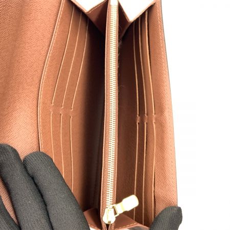  LOUIS VUITTON ルイヴィトン モノグラム ポルトフォイユ サラ 二つ折り長財布 M60531 ブラウン