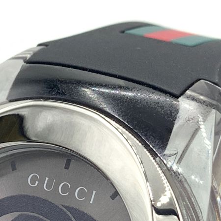  GUCCI グッチ シンク クォーツ 腕時計 YA137116 ブラック