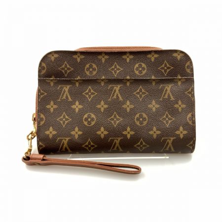  LOUIS VUITTON ルイヴィトン モノグラム オルセー セカンドバッグ  M51790 ブラウン 現状渡し