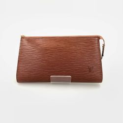 〇〇 LOUIS VUITTON ルイヴィトン エピ ポシェット アクセソワール  ポーチ バッグ ハンドバッグ アクセサリーポーチ M52948 ブラウン Bランク