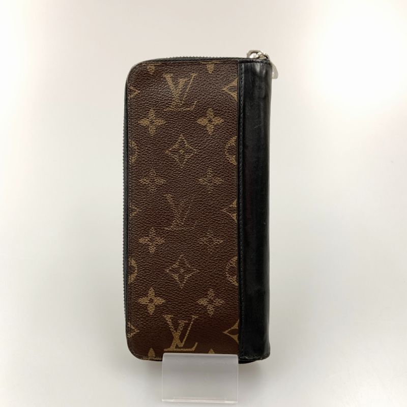 中古】 LOUIS VUITTON ルイヴィトン モノグラム マカサー ジッピー