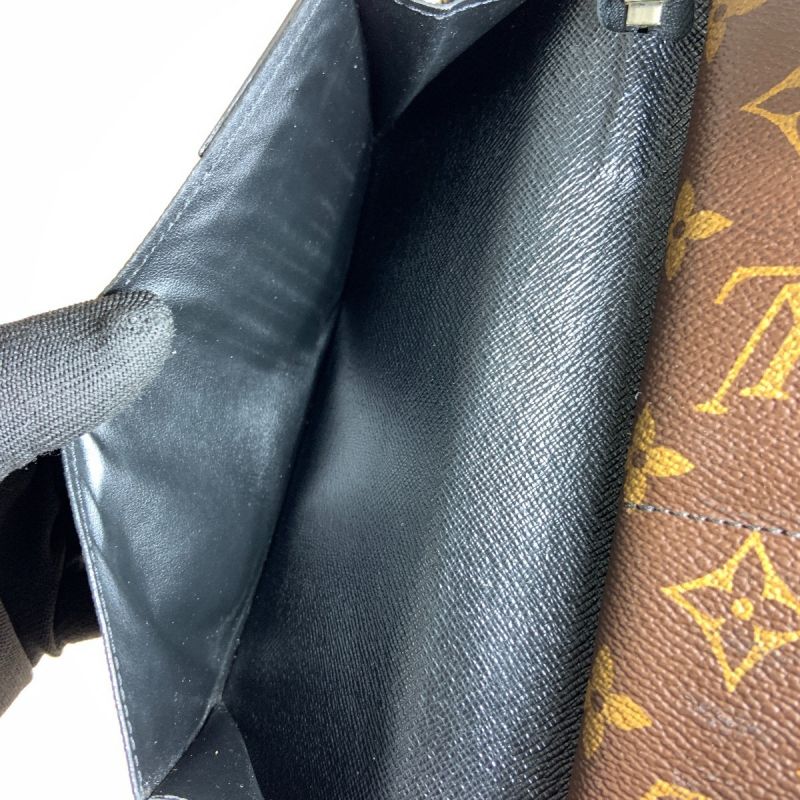 中古】 LOUIS VUITTON ルイヴィトン モノグラム マカサー ジッピー