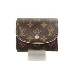 〇〇 LOUIS VUITTON ルイヴィトン モノグラム ポルトフォイユ アリアンヌ 三つ折り短財布 M62037 ブラウン Bランク