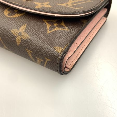  LOUIS VUITTON ルイヴィトン モノグラム ポルトフォイユ アリアンヌ 三つ折り短財布 M62037 ブラウン