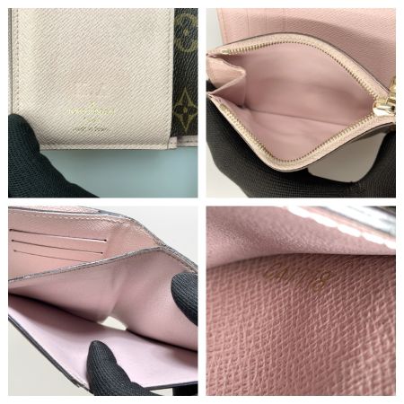  LOUIS VUITTON ルイヴィトン モノグラム ポルトフォイユ アリアンヌ 三つ折り短財布 M62037 ブラウン