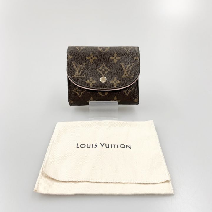 LOUIS VUITTON ルイヴィトン モノグラム ポルトフォイユ アリアンヌ 三つ折り短財布 M62037  ブラウン｜中古｜なんでもリサイクルビッグバン