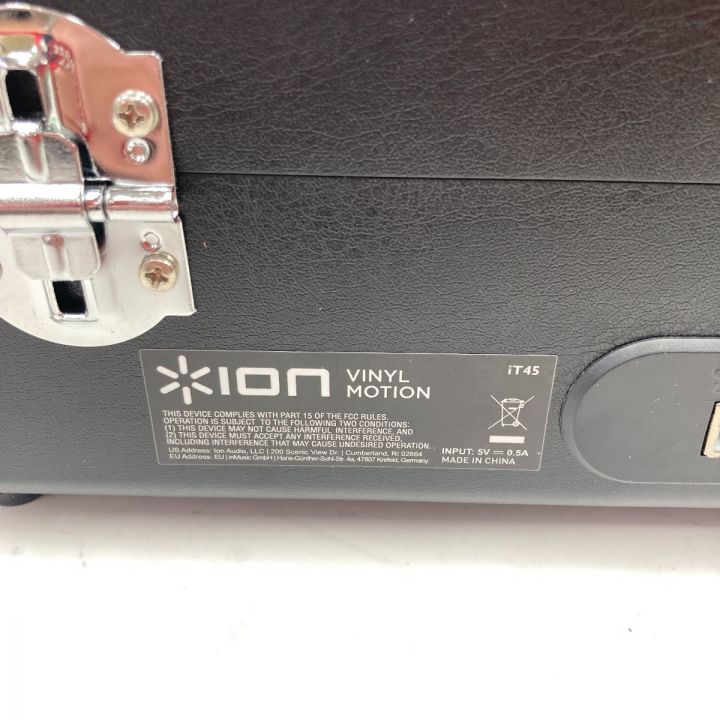 ION AUDIO ポータブル レコードプレーヤー - 中古家電製品 - なんでも