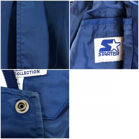  authntic メンズ ジャケット ドジャース スタジャン  Diamond collection Starter サイズM ブルー×ホワイト