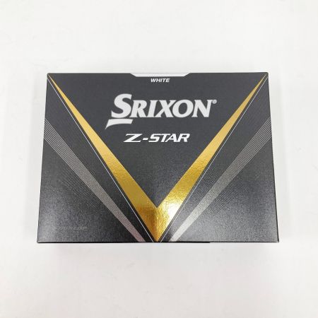  DUNLOP ダンロップ SRIXON スリクソン 2023年モデル ゴルフ用品 ゴルフボール Z-STAR 未使用品