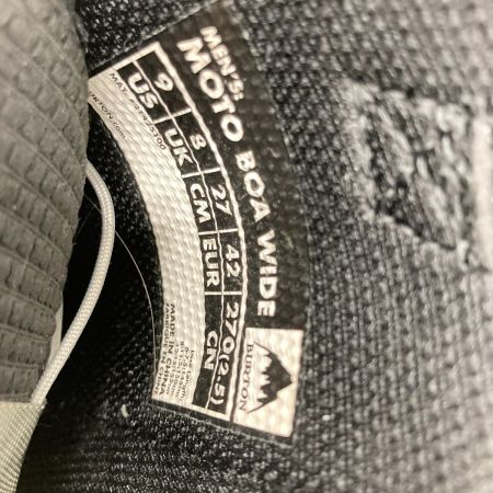  BURTON バートン moto モト BOA スノーボードブーツ  21425100 ブラック SIZE 27cm