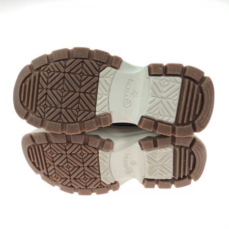  CONVERSE コンバース ハイカットスニーカー 23.5cm 1SD412 グレー TREKWAVE HI 厚底