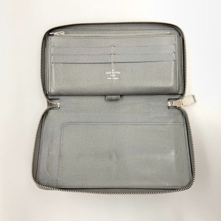  LOUIS VUITTON ルイヴィトン タイガ ジッピー オーガナイザー ラウンドファスナー 長財布 M30517 グレー