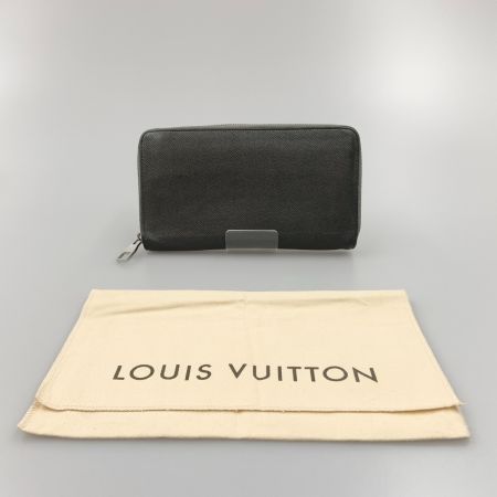  LOUIS VUITTON ルイヴィトン タイガ ジッピー オーガナイザー ラウンドファスナー 長財布 M30517 グレー