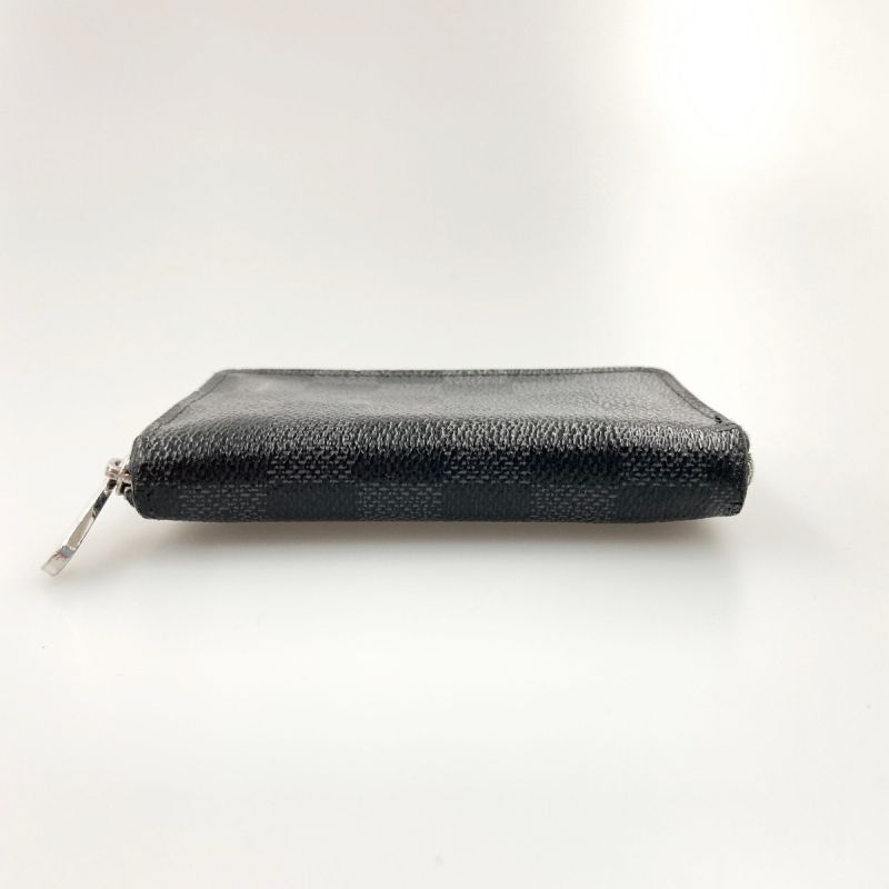 中古】 LOUIS VUITTON ルイヴィトン ダミエ グラフィット ジッピー