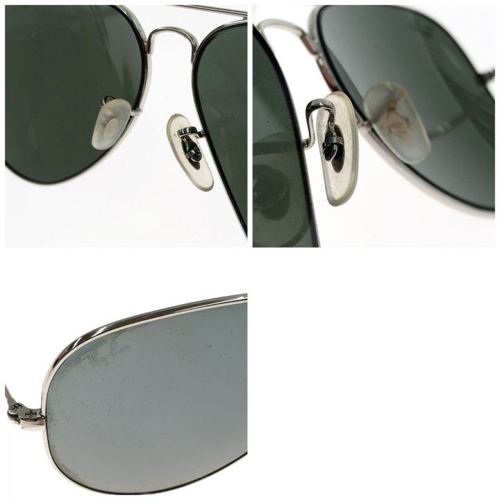 RAY-BAN レイバン サングラス AVIATOR シルバーフラッシュレンズ 58□14 RB3025 W3277｜中古｜なんでもリサイクルビッグバン