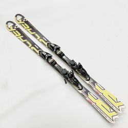 〇〇 FISHER フィッシャー WORLDCUP SC RC4 165cm スキー スキー板 165cm ブラック×イエロー Bランク