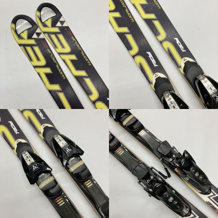  FISHER フィッシャー WORLDCUP SC RC4 165cm スキー スキー板 165cm ブラック×イエロー