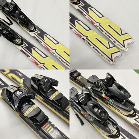  FISHER フィッシャー WORLDCUP SC RC4 165cm スキー スキー板 165cm ブラック×イエロー
