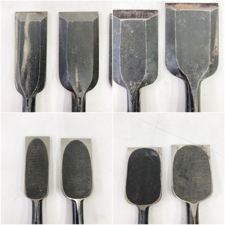   ノミ 在銘 寿直 作 十本組 大工道具 彫刻 鑿 現状渡し