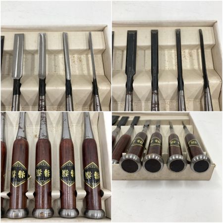   四ツ裏 朱丹柄 竜之助 面取 スリ合 追入 大工道具 ノミ  鑿 現状渡し