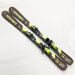 〇〇 HEAD ヘッド V-SHAPE LYT V1 21-22モデル ショートスキー 130cm ブラック×イエロー x イエロー Cランク