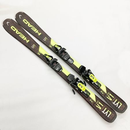  HEAD ヘッド V-SHAPE LYT V1 21-22モデル ショートスキー 130cm ブラック×イエロー x イエロー