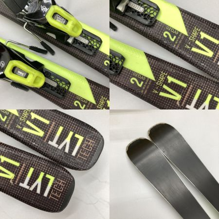  HEAD ヘッド V-SHAPE LYT V1 21-22モデル ショートスキー 130cm ブラック×イエロー x イエロー