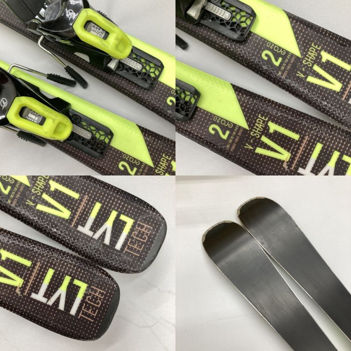 HEAD ヘッド V-SHAPE LYT V1 21-22モデル ショートスキー 130cm ブラック×イエロー x  イエロー｜中古｜なんでもリサイクルビッグバン