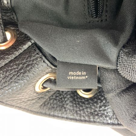  COACH コーチ Billie Pebbled Leather Backpack ビリー ペブルドレザー リュック バックパック ブラック