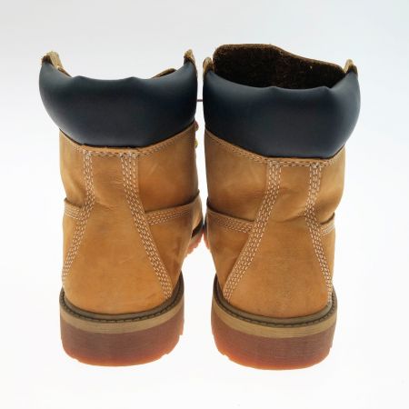  Timberland ティンバーランド JUNIOR 6INCH PREMIUM WATERPROOF BOOT レディース ブーツ 24cm 012909 ベージュ