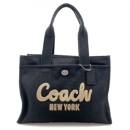  COACH コーチ カーゴ トート バッグ 42  CP163 ブラック