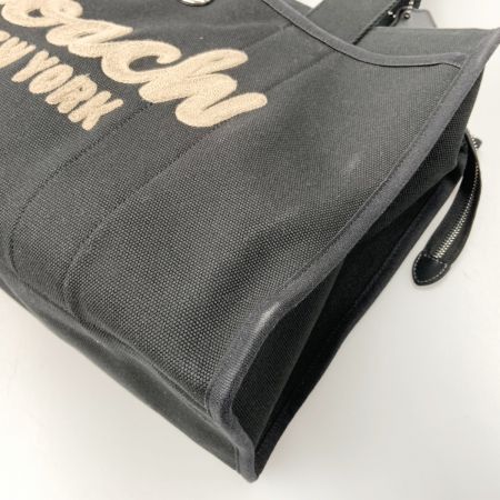  COACH コーチ カーゴ トート バッグ 42  CP163 ブラック