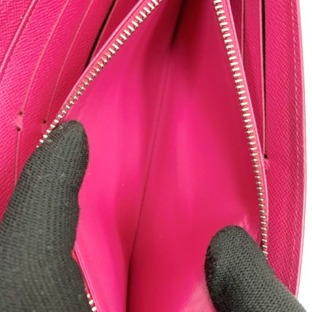  LOUIS VUITTON ルイヴィトン エピ ポルトフォイユ サラ 二つ折り長財布 M64322 ブラック x ピンク