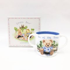  Wedgwood ウェッジウッド ロンドン ベア コレクション ダブルハンドルマグ Aランク