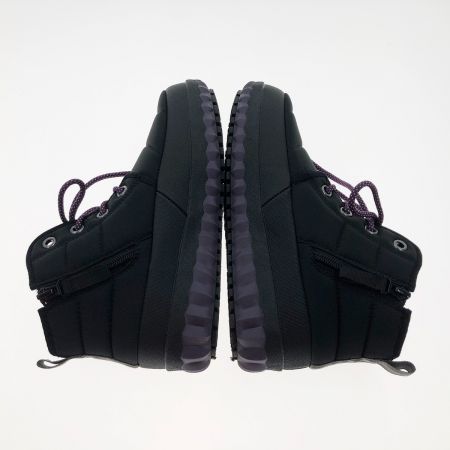  TOKYO CAMPGO トーキョーキャンプゴー レディース ナイロンキルティング 軽量ブーツ L 4811SC ブラック×パープル