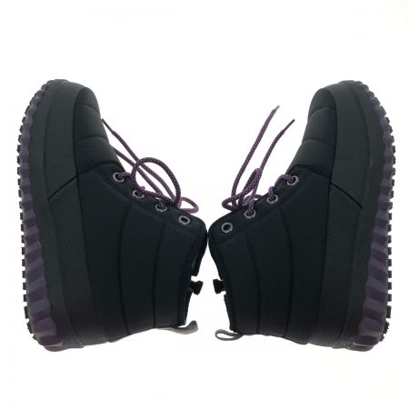  TOKYO CAMPGO トーキョーキャンプゴー レディース ナイロンキルティング 軽量ブーツ L 4811SC ブラック×パープル