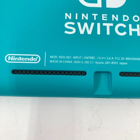  Nintendo ニンテンドウ Nintendo Switch Lite スイッチ ライト ターコイズ HDH-001 ゲーム機