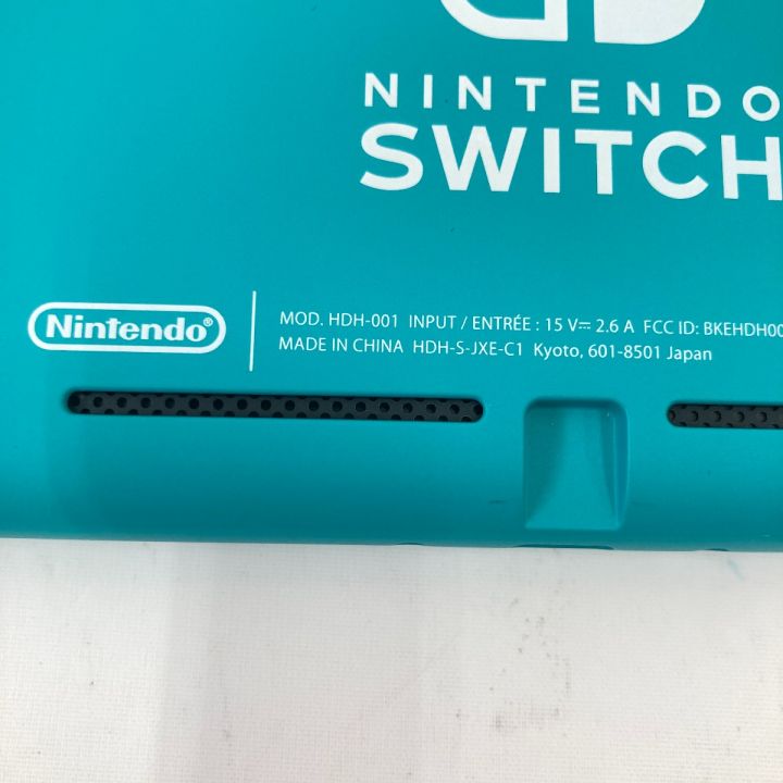 販売品スイッチライト ターコイズ Switch LITE 新品 Nintendo Switch