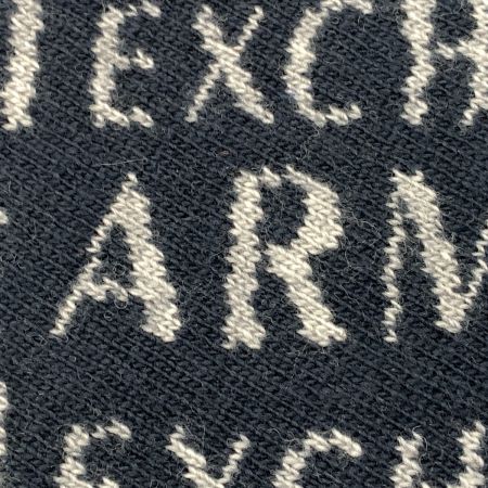  ARMANI EXCHANGE  アルマーニ エクスチェンジ  マフラー ネイビー