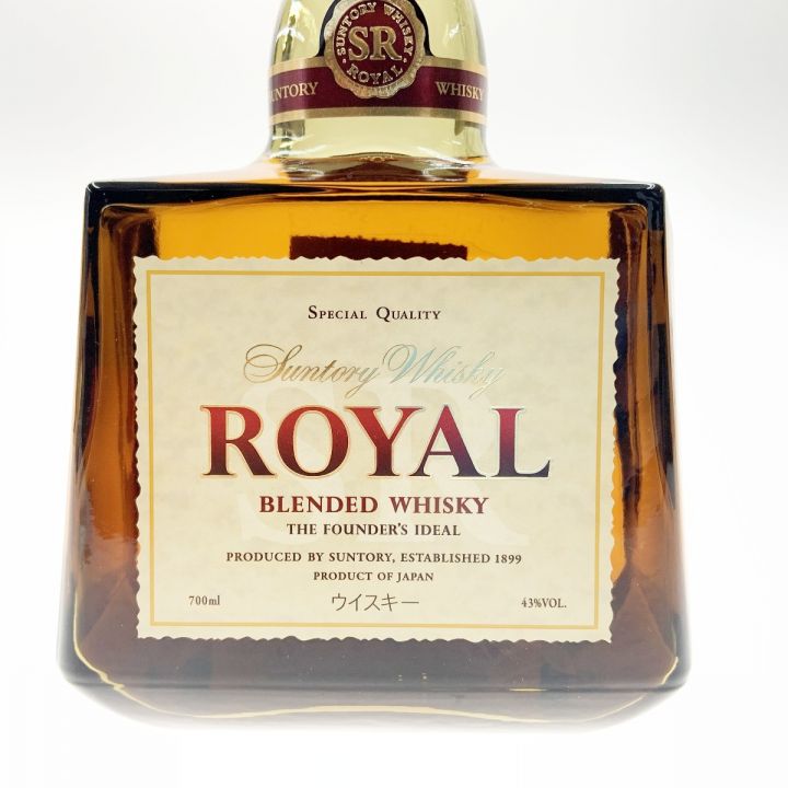 【未開栓】サントリー ロイヤル ブレンデッドウイスキー 700ml 43% 北海道内限定発送】 ROYAL サントリーローヤル SR 700ml 43% ブレン
