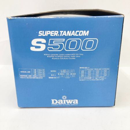 DAIWA ダイワ SUPER TANACOM S500 00801337 電動リール