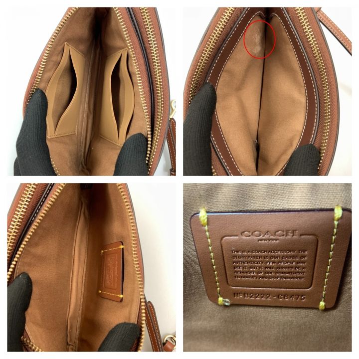 中古】 COACH コーチ キラ クロスボディ ウィズ コーチバッジ ショルダーバッグ C8475 ブラウン｜総合リサイクルショップ  なんでもリサイクルビッグバン オンラインストア