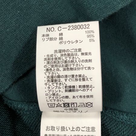  BEN DAVIS ベンデイビス メンズ スウェット サイズM C-2380032 グリーン