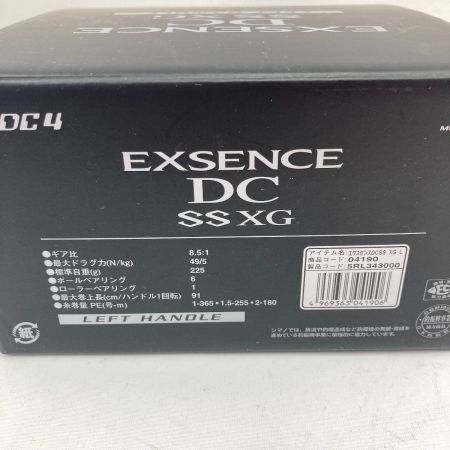  SHIMANO シマノ EXSENCE  エクスセンスDC SS XG LEFT 04190 ベイトリール