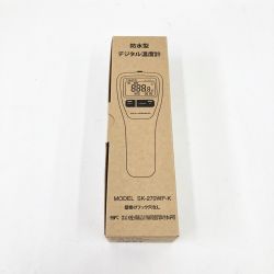 〇〇 SATO 防水デジタル温度計 センサ付 SK-270WP-K 未使用品 Sランク