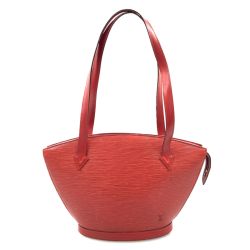 〇〇 LOUIS VUITTON ルイヴィトン エピ サンジャック ショッピング ショルダーバッグ M52277 レッド Bランク