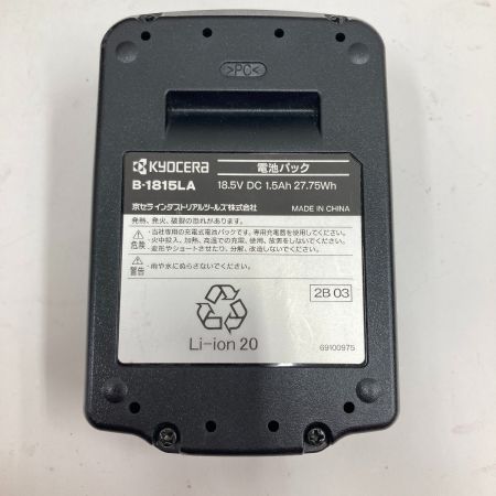  KYOCERA キョウセラ 充電式 インパクトドライバー 家庭向け商品 BID-1807L1 レッド 現状渡し